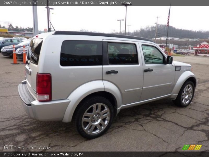 Bright Silver Metallic / Dark Slate Gray/Light Slate Gray 2007 Dodge Nitro R/T 4x4