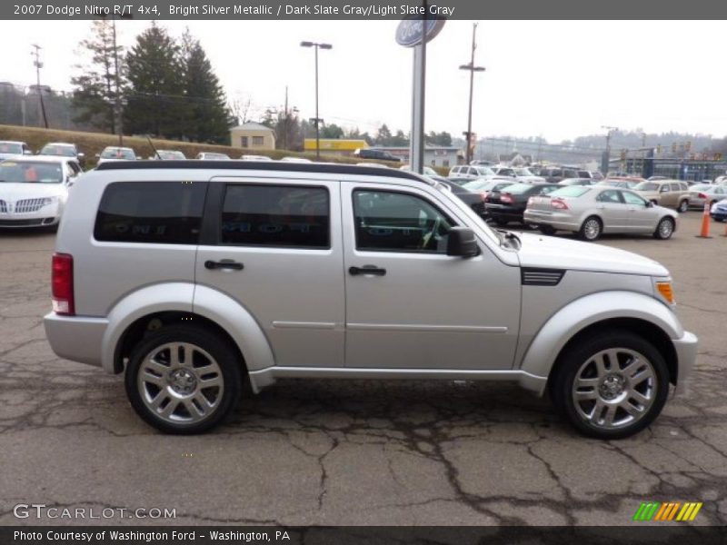 Bright Silver Metallic / Dark Slate Gray/Light Slate Gray 2007 Dodge Nitro R/T 4x4