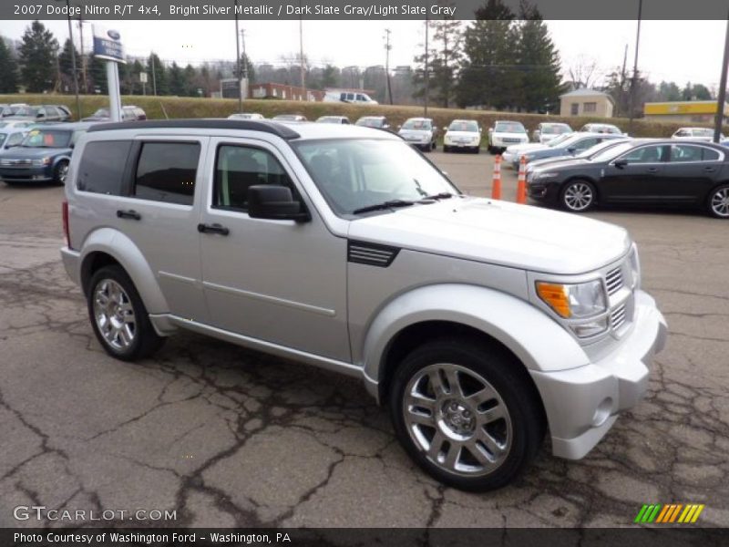 Bright Silver Metallic / Dark Slate Gray/Light Slate Gray 2007 Dodge Nitro R/T 4x4