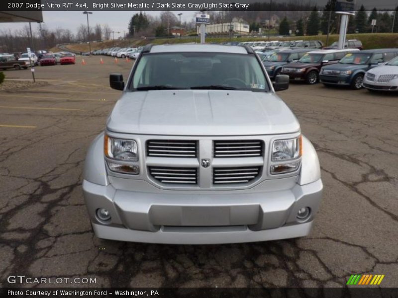 Bright Silver Metallic / Dark Slate Gray/Light Slate Gray 2007 Dodge Nitro R/T 4x4