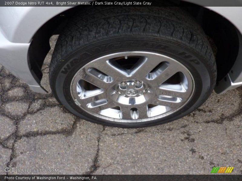Bright Silver Metallic / Dark Slate Gray/Light Slate Gray 2007 Dodge Nitro R/T 4x4