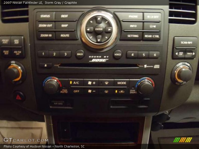 Storm Gray / Graphite 2007 Nissan Pathfinder LE
