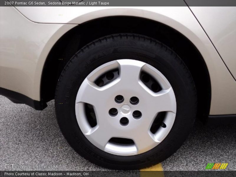 Sedona Beige Metallic / Light Taupe 2007 Pontiac G6 Sedan