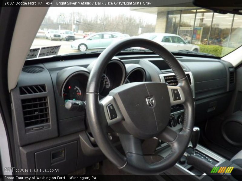 Bright Silver Metallic / Dark Slate Gray/Light Slate Gray 2007 Dodge Nitro R/T 4x4