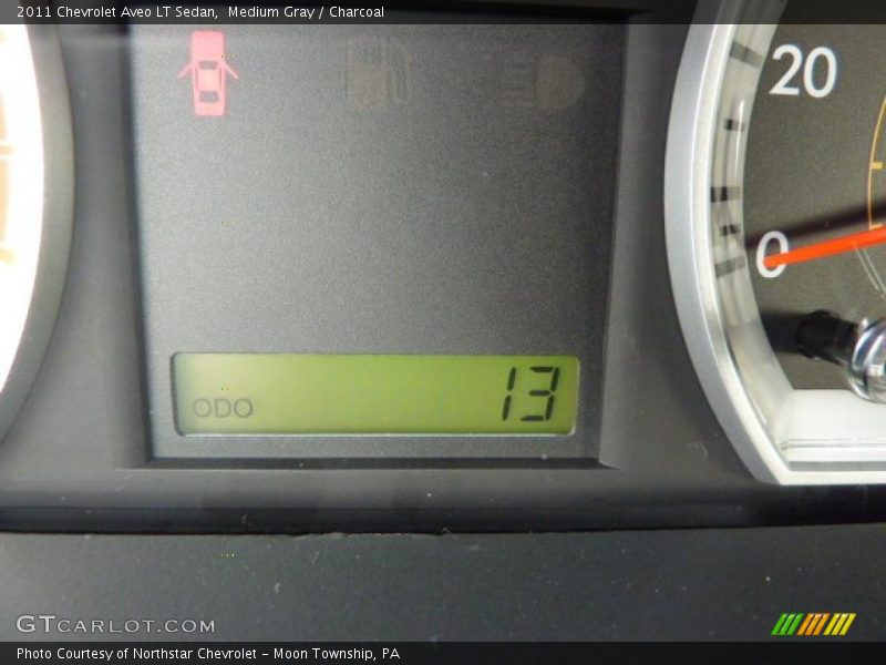Medium Gray / Charcoal 2011 Chevrolet Aveo LT Sedan