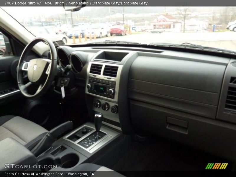 Bright Silver Metallic / Dark Slate Gray/Light Slate Gray 2007 Dodge Nitro R/T 4x4