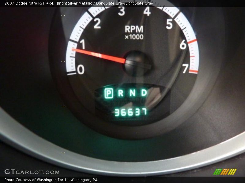 Bright Silver Metallic / Dark Slate Gray/Light Slate Gray 2007 Dodge Nitro R/T 4x4