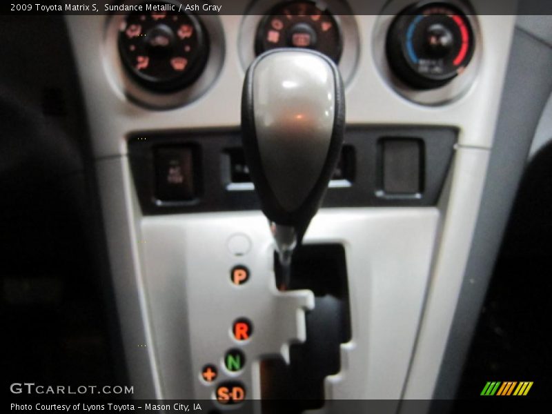 Sundance Metallic / Ash Gray 2009 Toyota Matrix S