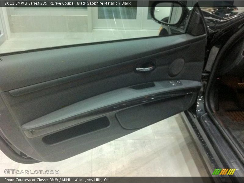 Black Sapphire Metallic / Black 2011 BMW 3 Series 335i xDrive Coupe