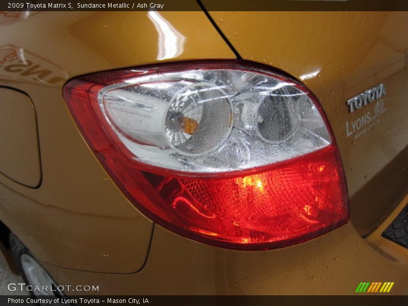 Sundance Metallic / Ash Gray 2009 Toyota Matrix S