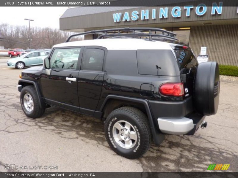 Black Diamond / Dark Charcoal 2008 Toyota FJ Cruiser 4WD