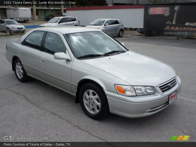 Lunar Mist Metallic / Gray 2001 Toyota Camry LE