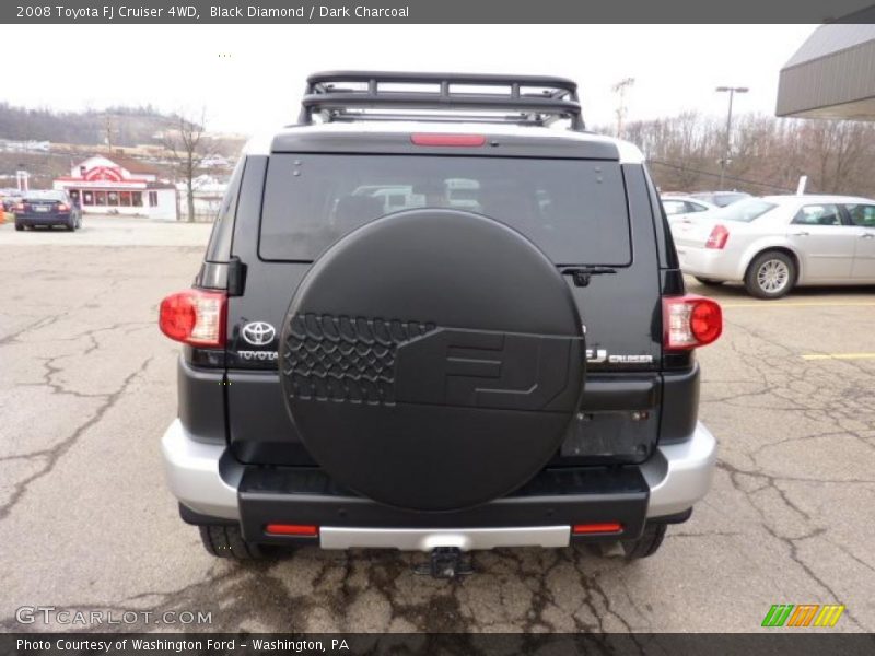 Black Diamond / Dark Charcoal 2008 Toyota FJ Cruiser 4WD