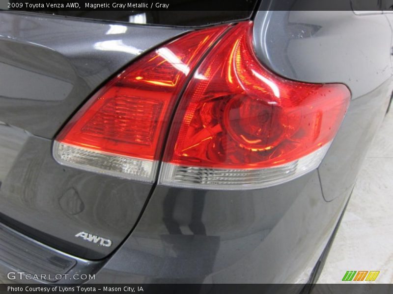 Magnetic Gray Metallic / Gray 2009 Toyota Venza AWD