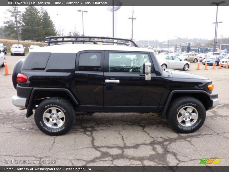 Black Diamond / Dark Charcoal 2008 Toyota FJ Cruiser 4WD