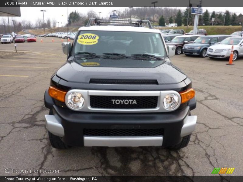 Black Diamond / Dark Charcoal 2008 Toyota FJ Cruiser 4WD
