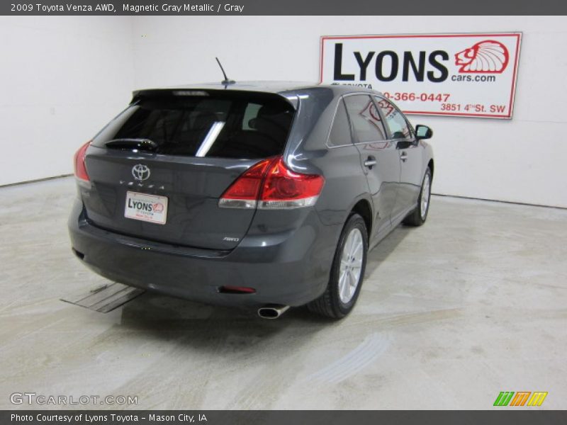 Magnetic Gray Metallic / Gray 2009 Toyota Venza AWD