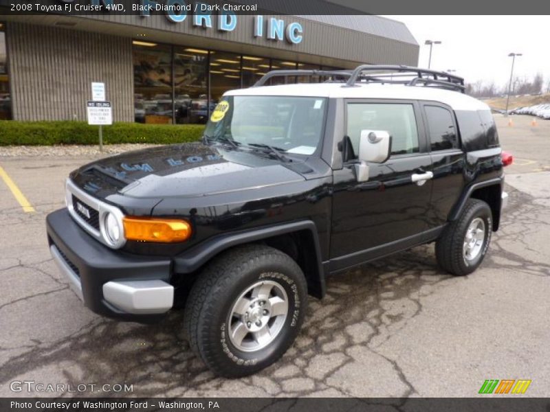 Black Diamond / Dark Charcoal 2008 Toyota FJ Cruiser 4WD