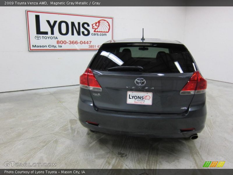 Magnetic Gray Metallic / Gray 2009 Toyota Venza AWD