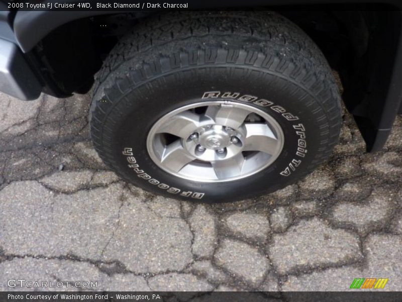 Black Diamond / Dark Charcoal 2008 Toyota FJ Cruiser 4WD