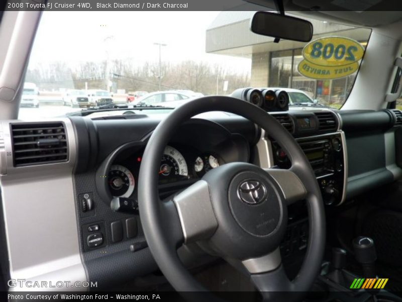 Black Diamond / Dark Charcoal 2008 Toyota FJ Cruiser 4WD
