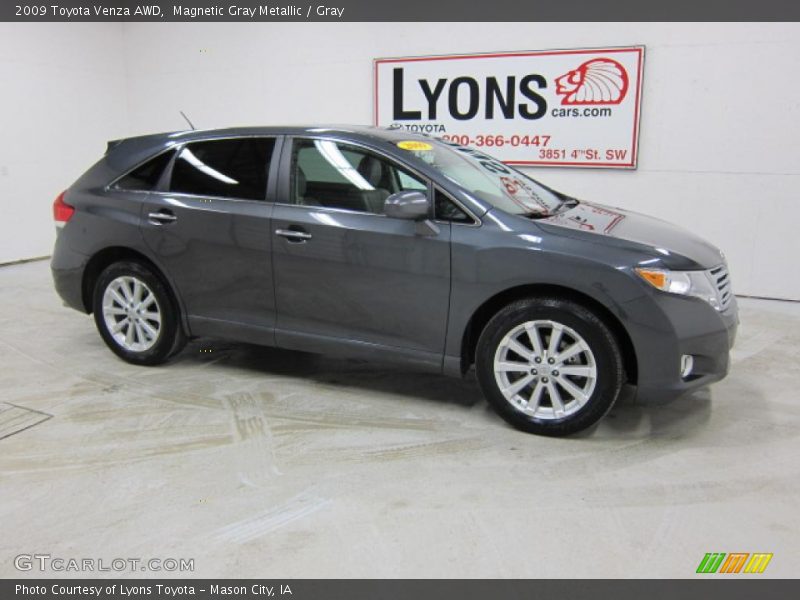 Magnetic Gray Metallic / Gray 2009 Toyota Venza AWD