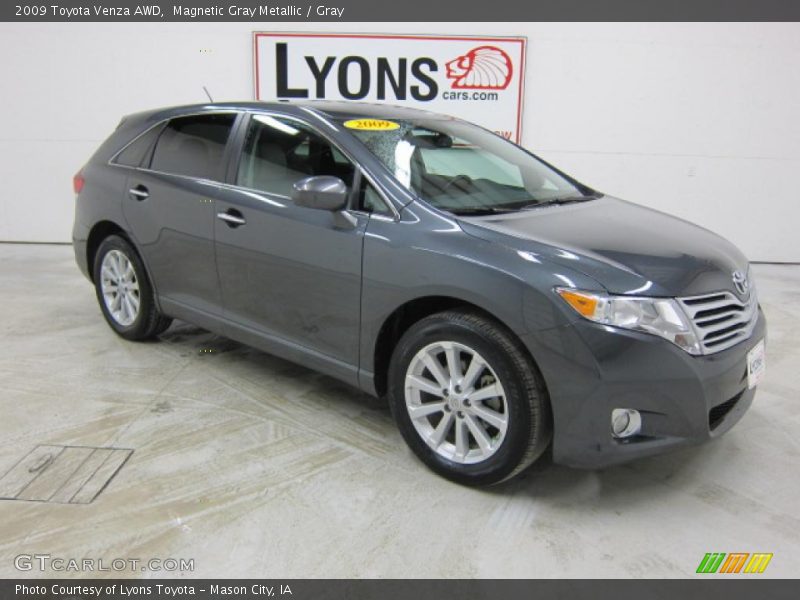Magnetic Gray Metallic / Gray 2009 Toyota Venza AWD