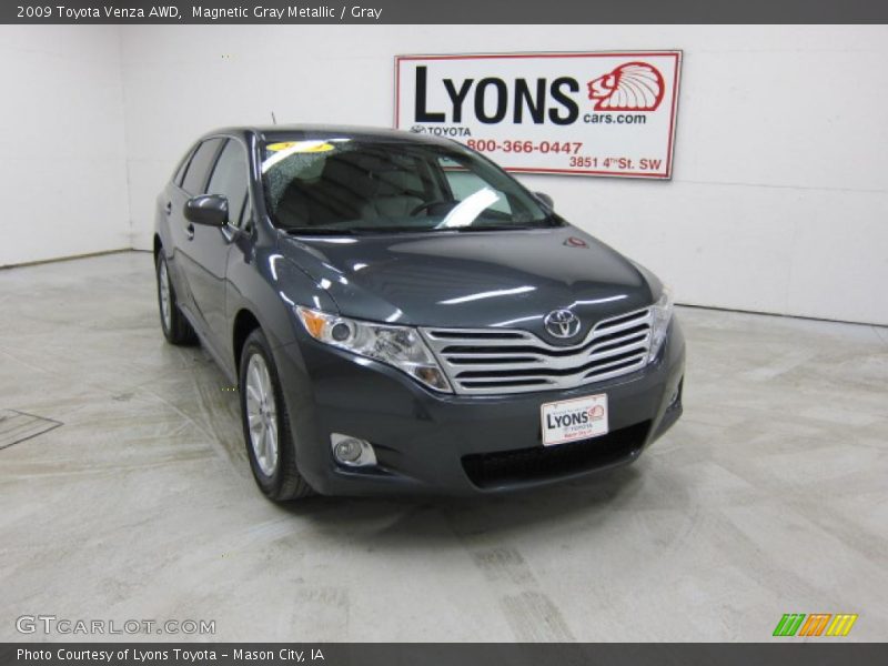Magnetic Gray Metallic / Gray 2009 Toyota Venza AWD
