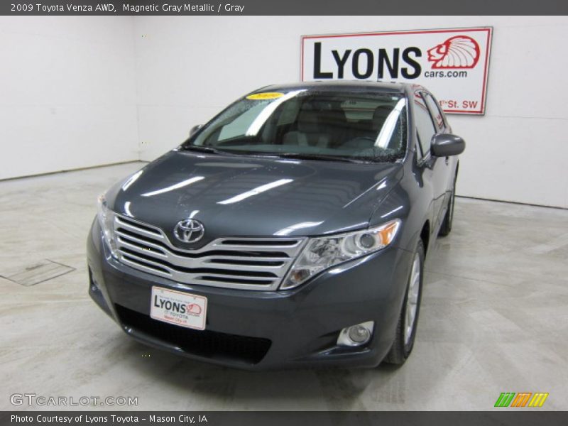 Magnetic Gray Metallic / Gray 2009 Toyota Venza AWD