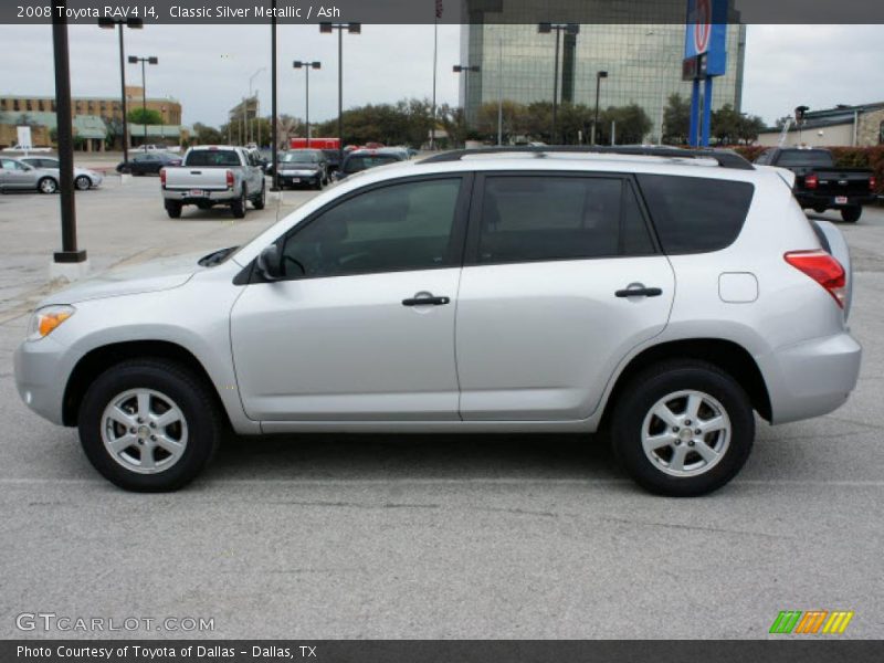 Classic Silver Metallic / Ash 2008 Toyota RAV4 I4