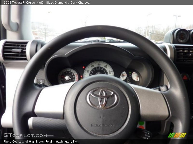 Black Diamond / Dark Charcoal 2008 Toyota FJ Cruiser 4WD
