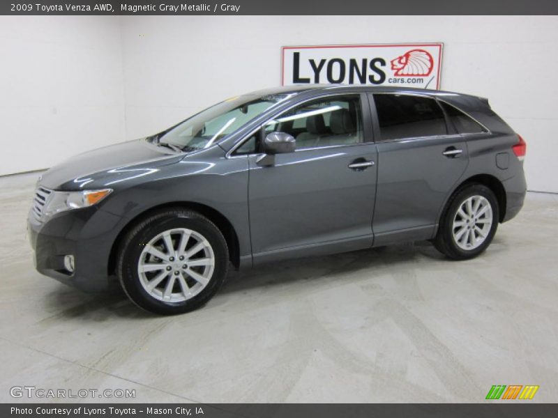 Magnetic Gray Metallic / Gray 2009 Toyota Venza AWD