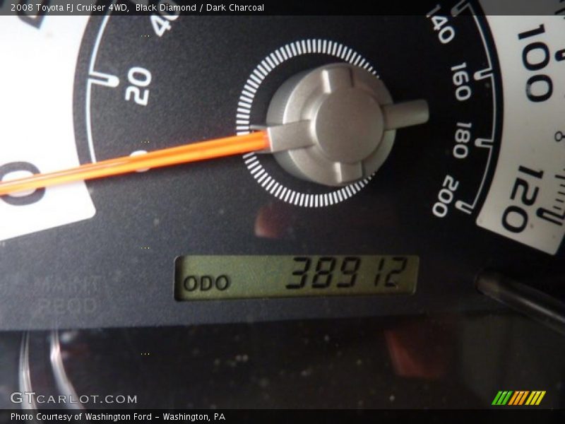 Black Diamond / Dark Charcoal 2008 Toyota FJ Cruiser 4WD