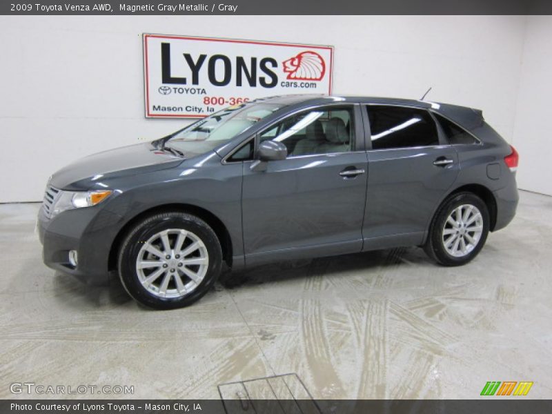 Magnetic Gray Metallic / Gray 2009 Toyota Venza AWD