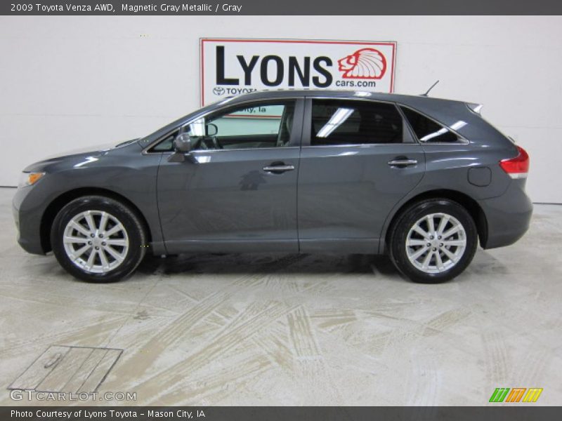 Magnetic Gray Metallic / Gray 2009 Toyota Venza AWD