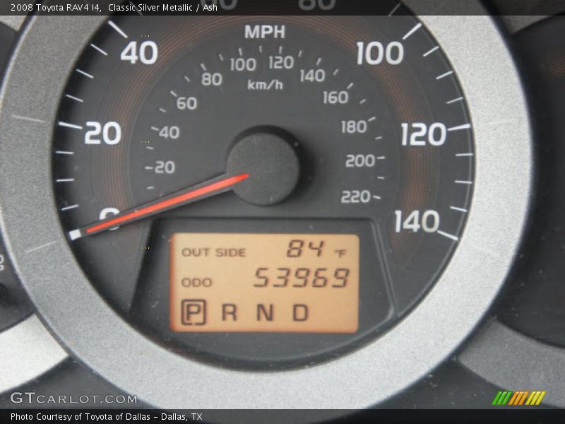 Classic Silver Metallic / Ash 2008 Toyota RAV4 I4