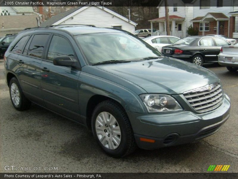 Magnesium Green Pearl / Light Taupe 2005 Chrysler Pacifica