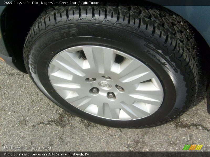 Magnesium Green Pearl / Light Taupe 2005 Chrysler Pacifica
