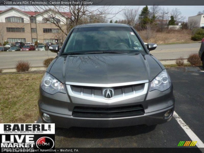 Carbon Bronze Pearl / Ebony 2008 Acura RDX Technology