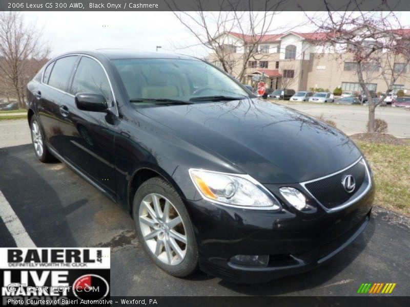 Black Onyx / Cashmere 2006 Lexus GS 300 AWD