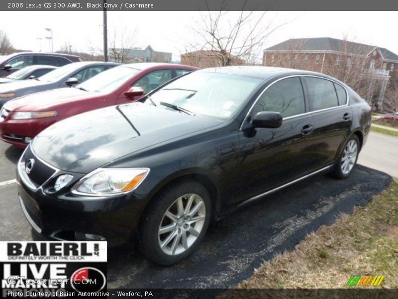 Black Onyx / Cashmere 2006 Lexus GS 300 AWD