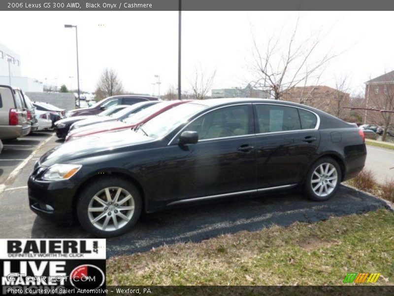 Black Onyx / Cashmere 2006 Lexus GS 300 AWD