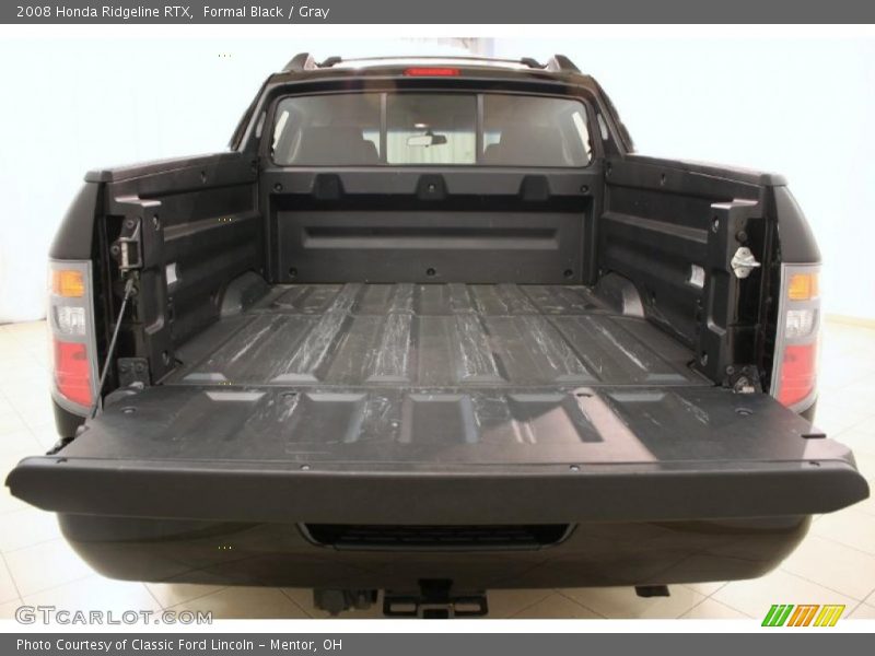 Formal Black / Gray 2008 Honda Ridgeline RTX