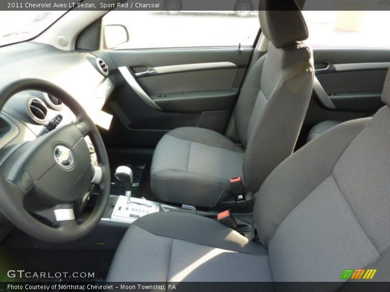 Sport Red / Charcoal 2011 Chevrolet Aveo LT Sedan