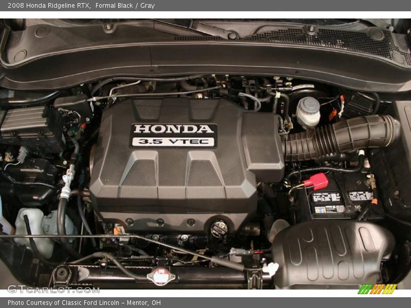 Formal Black / Gray 2008 Honda Ridgeline RTX