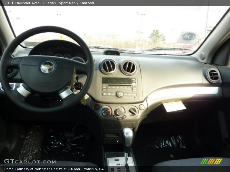 Sport Red / Charcoal 2011 Chevrolet Aveo LT Sedan
