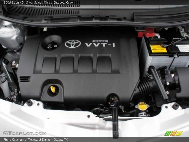 Silver Streak Mica / Charcoal Gray 2009 Scion xD