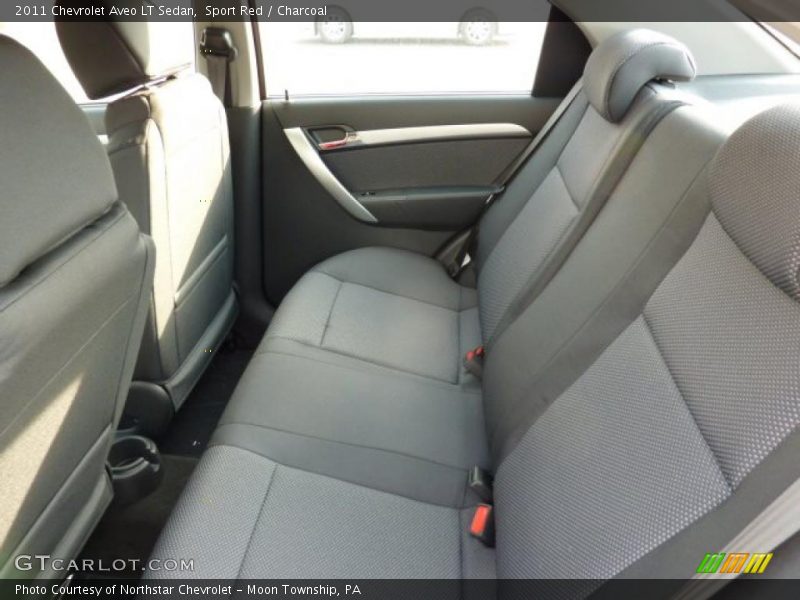 Sport Red / Charcoal 2011 Chevrolet Aveo LT Sedan