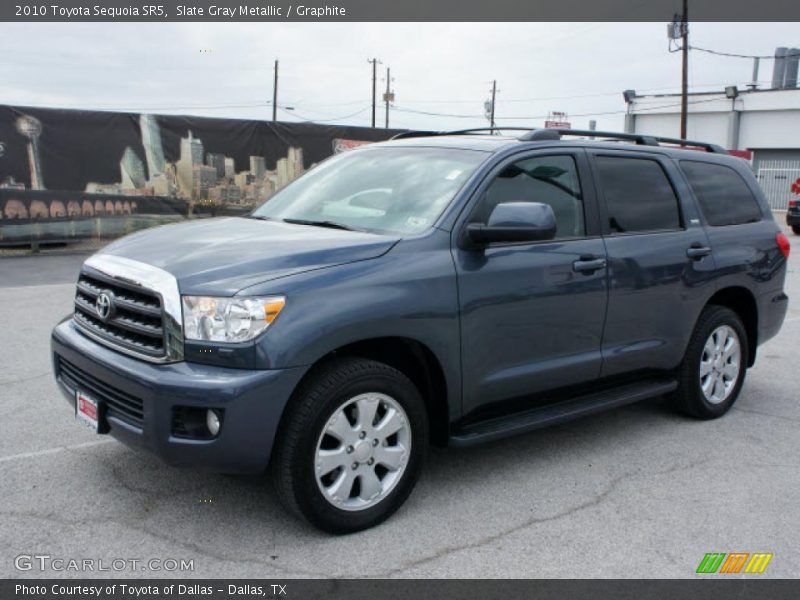 Slate Gray Metallic / Graphite 2010 Toyota Sequoia SR5