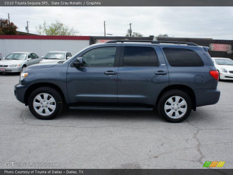 Slate Gray Metallic / Graphite 2010 Toyota Sequoia SR5